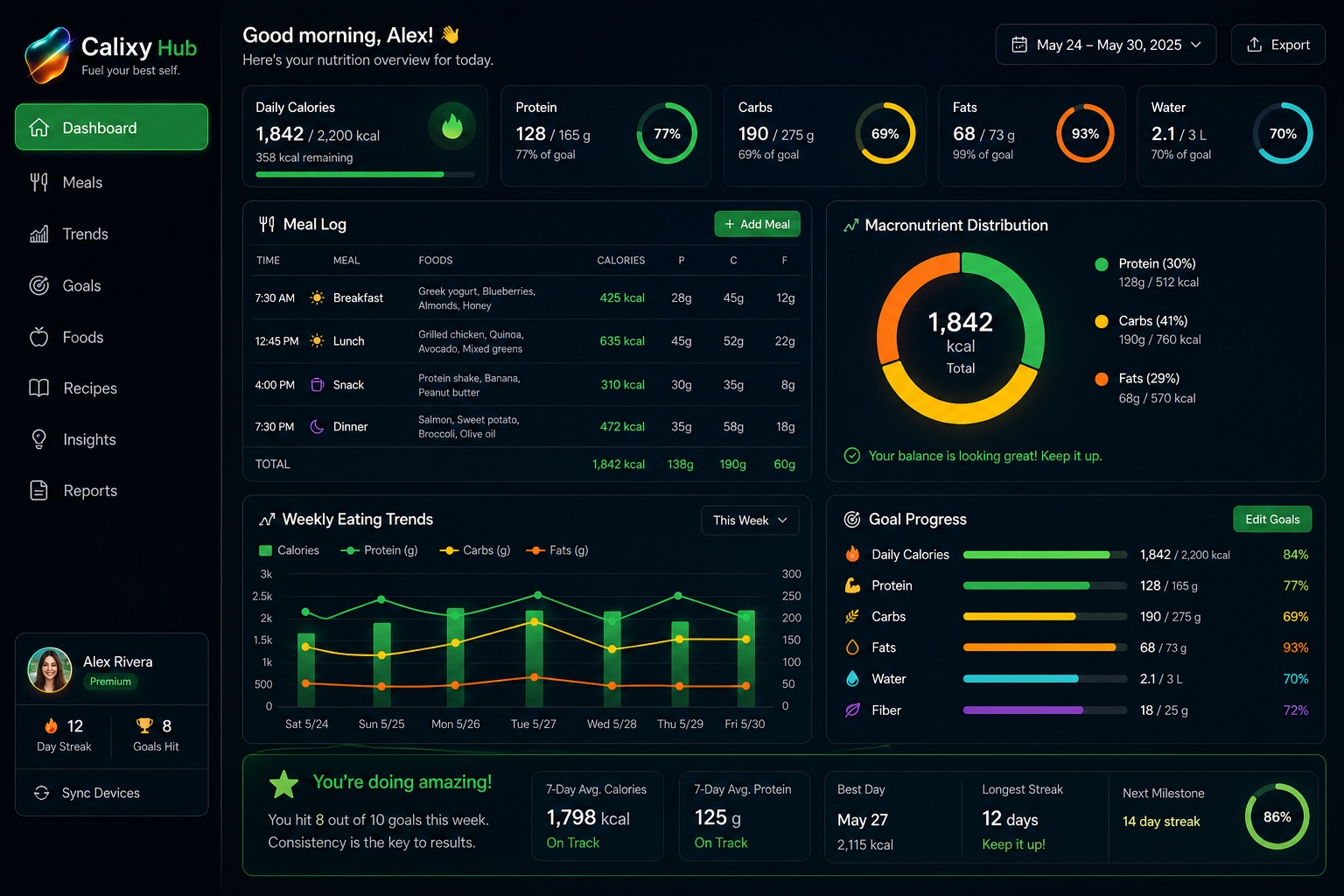 Calixy Hub — Web App